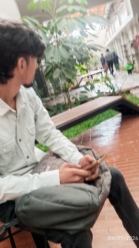 On campus